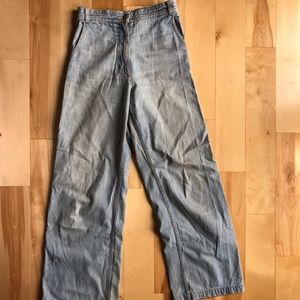 Rachel Comey wide legged high rise jeans size 4